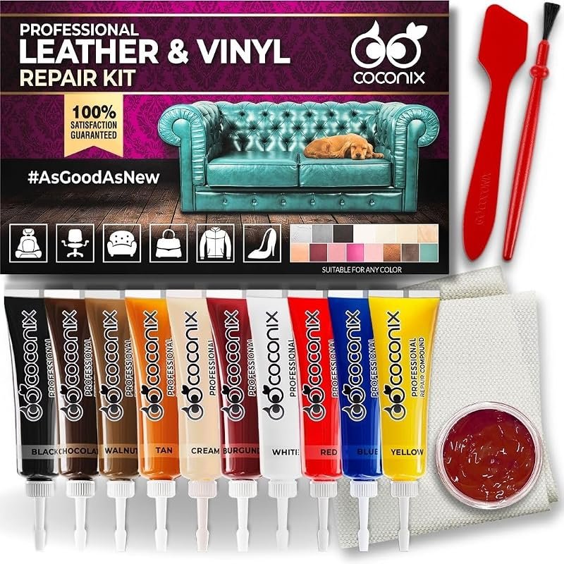 Coconix Vinyl and Leather Repair Kit box as sold on Amazon India