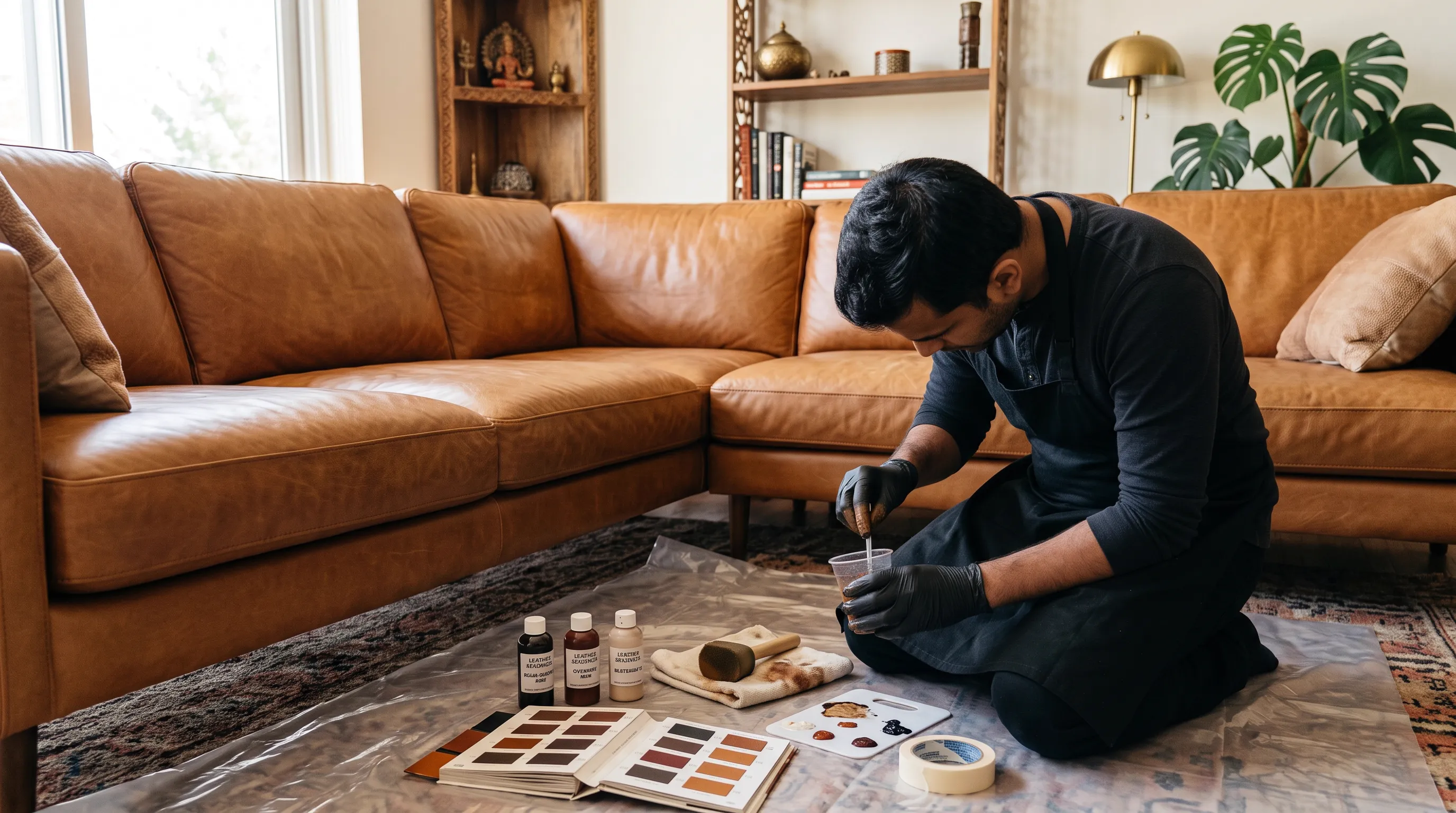 On-site leather conditioning service Chennai