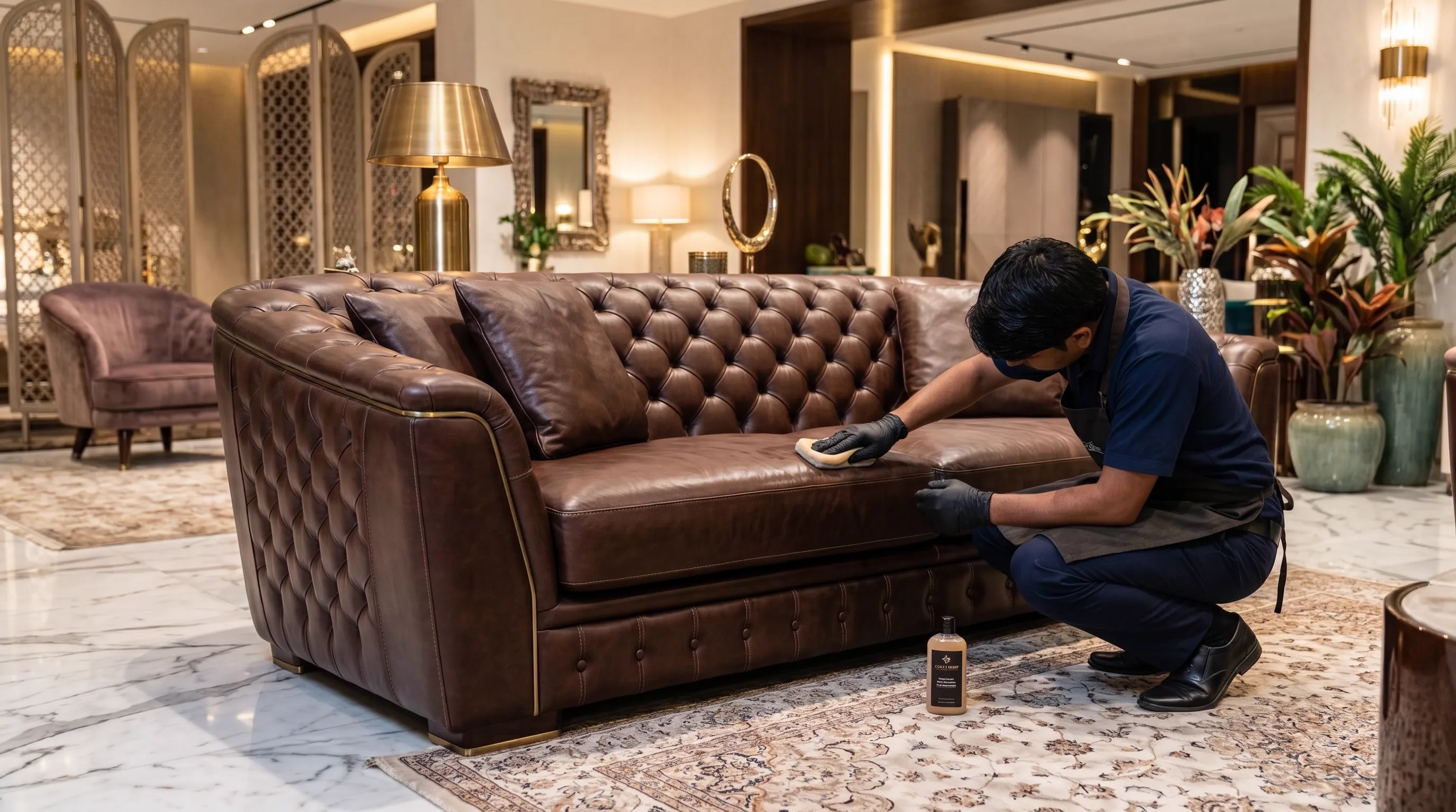 The Leather Restorators · Atelier moment