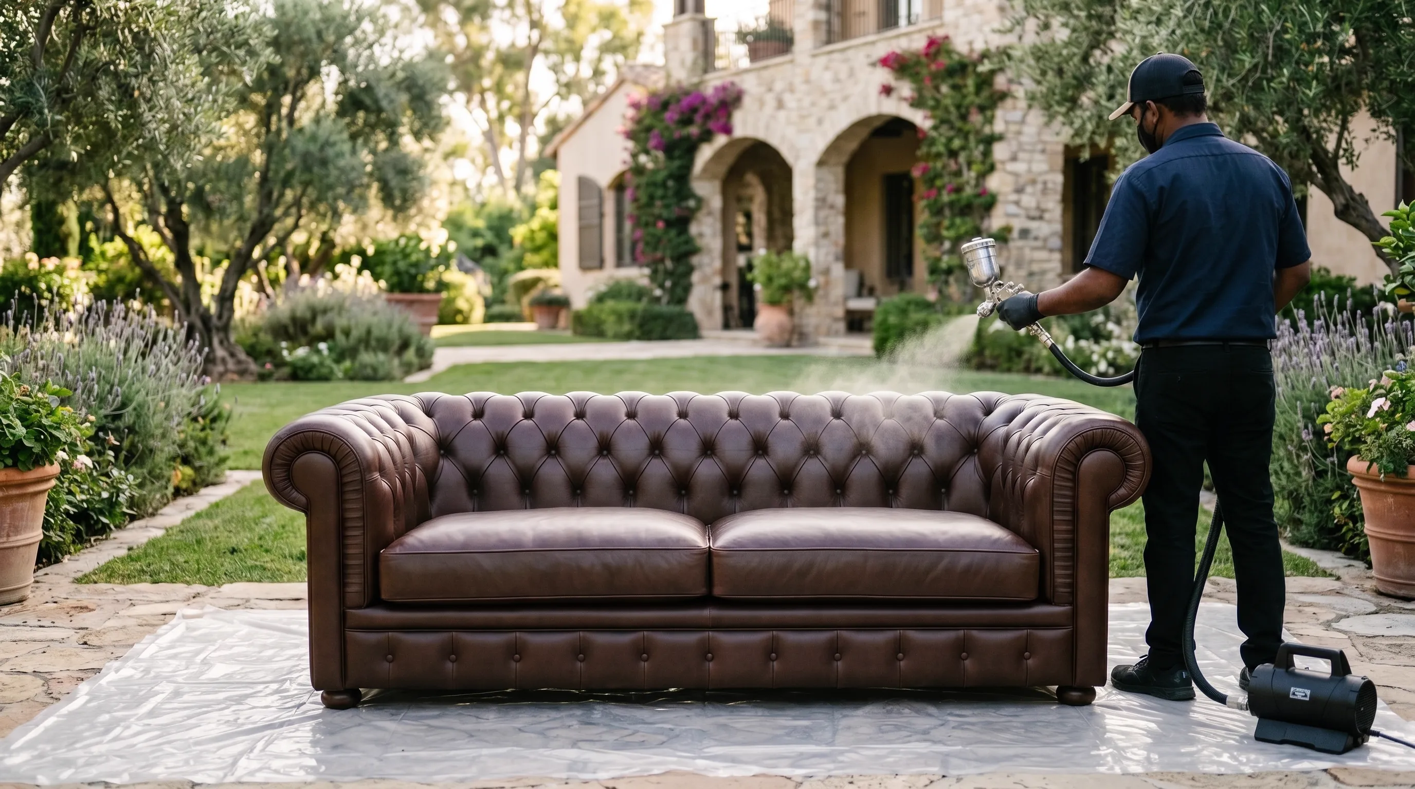 The Leather Restorators · Same-day leather sofa repair Pune